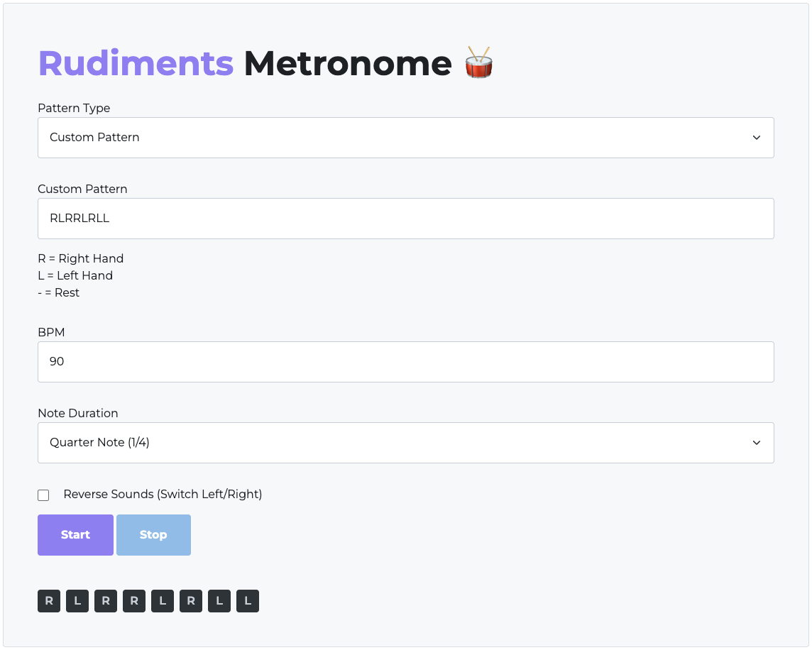 Metronome Screenshot